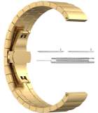 Just in Case Metalen Chain armband Samsung Galaxy Watch 46mm - Goud