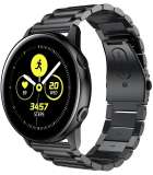 Metalen armband voor Samsung Galaxy Watch Active - Zwart