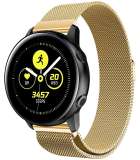 Samsung Galaxy Watch Active Milanees armband - Goud