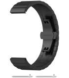 Chain Metalen Watchband voor Samsung Galaxy Watch Active 2 - Zwart
