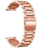 Metalen armband voor Garmin Vivomove Style 42mm - Rose Goud