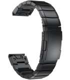 Garmin Fenix 6 / 6 Pro Metalen armband - Zwart