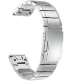 Garmin Fenix 6X / 6X Pro Metalen armband - Zilver