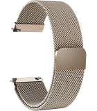 Samsung Galaxy Watch 3 45mm Milanees armband - Goud