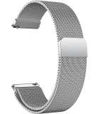Samsung Galaxy Watch4 / Watch5 Bandje - Milanees Watchband - Zilver