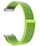 Just in Case Nylon Armbandje met Klittenbandsluiting Samsung Gear S3 - Groen