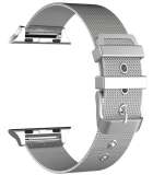 Bandje geschikt voor Apple Watch (38/40/41mm) Gesp Milanees Bandje - Zilver