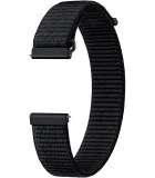 Samsung Galaxy Watch4/Watch5 Fabric Bandje - Zwart