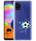 Hoesje geschikt voor Samsung Galaxy A31 - Soccer Ball
