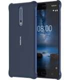 Nokia 8 Soft Touch Case - Blauw CC-801