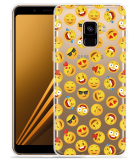 Samsung Galaxy A8 2018 Hoesje Emoji