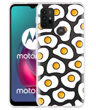 Hoesje geschikt voor Motorola Moto G30 - Eitje