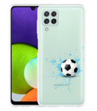 Hoesje geschikt voor Samsung Galaxy A22 4G - Soccer Ball