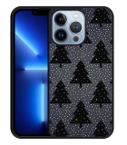 iPhone 13 Pro Hardcase hoesje Snowy Christmas Trees