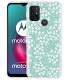 Hoesje geschikt voor Motorola Moto G30 - Lente Bloesems