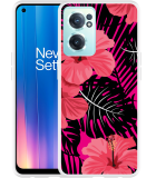 Hoesje geschikt voor OnePlus Nord CE2 - Tropical Flowers