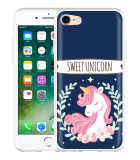 Hoesje geschikt voor iPhone 6 / 6s - Sweet Unicorn