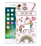 Hoesje geschikt voor iPhone 6 / 6s - Unicorn Time
