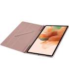 Samsung Galaxy Tab S8+ / Tab S7 FE / Tab S7 Plus Book Cover - Roze