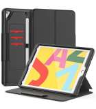 iPad 9.7 Hoes / iPad Air 2 Hoes - Magnetisch Lederen Book Case - Zwart