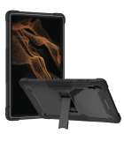 Full Body Shockproof Hoes geschikt voor Samsung Galaxy Tab S8 Ultra - Zwart