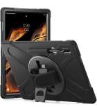 Shockproof Hoes geschikt voor Samsung Galaxy Tab S8 Ultra - Zwart