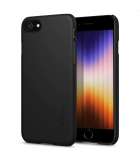 iPhone SE 2022/2020 Hoesje - Spigen Thin Fit Case - zwart