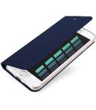 iPhone SE 2022/2020 Hoesje - DUX DUCIS TPU Wallet Case - Blauw
