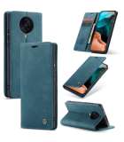 CASEME Xiaomi Poco F2 Pro Retro Wallet Case - Blauw