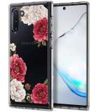Spigen Cyrill Cecile Samsung Galaxy Note 10 hoesje - Red Floral