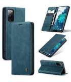 CASEME Samsung Galaxy S20 FE Retro Wallet Case - Blauw