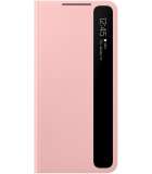 Samsung Galaxy S21 Plus Clear View Cover Roze