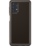 Samsung Galaxy A32 5G Soft Clear Cover - Zwart EF-QA326TBEGWW
