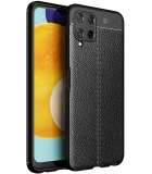 TPU Hoesje Soft Design geschikt voor Samsung Galaxy A22 4G - Zwart