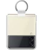 Samsung Galaxy Z Flip 3 Hoesje - Samsung Clear Cover met Ring - Transparant
