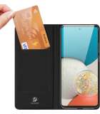 Samsung Galaxy A73 Hoesje - DUX DUCIS TPU Wallet Case - Zwart