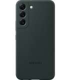 Samsung Galaxy S22 Hoesje - Samsung Silicone Cover - Groen