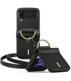 Samsung Galaxy Z Flip 3 Hoesje - Spigen Lienar Case - Zwart