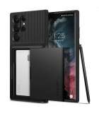 Samsung Galaxy S22 Ultra Hoesje - Spigen Slim Armor CS Case - Zwart