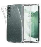 Samsung Galaxy S22+ Hoesje - Spigen Liquid Crystal Case - Glitter Transparant