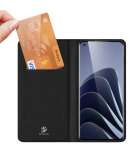 OnePlus 10 Pro Hoesje - DUX DUCIS TPU Wallet Case - Zwart
