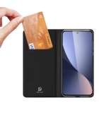 Xiaomi 12 / 12X Hoesje - DUX DUCIS TPU Wallet Case - Zwart