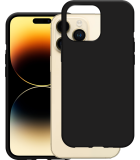 Soft TPU Hoesje geschikt voor iPhone 14 Pro Max - Zwart