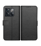 Wallet Classic Hoesje geschikt voor OnePlus 10T - Zwart