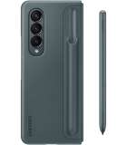 Samsung Galaxy Z Fold 4 Hoesje - Standing Cover met Pen - Graygreen