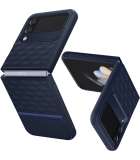 Samsung Galaxy Z Flip 4 Hoesje - Spigen Caseology Parallax Case - Blauw