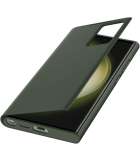 Samsung Galaxy S23 Ultra Hoesje - Originele Samsung Smart View Wallet Case - Khaki