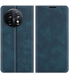Wallet Magnetic Hoesje geschikt voor OnePlus 11 - Blauw