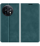 Wallet Magnetic Hoesje geschikt voor OnePlus 11 - Groen